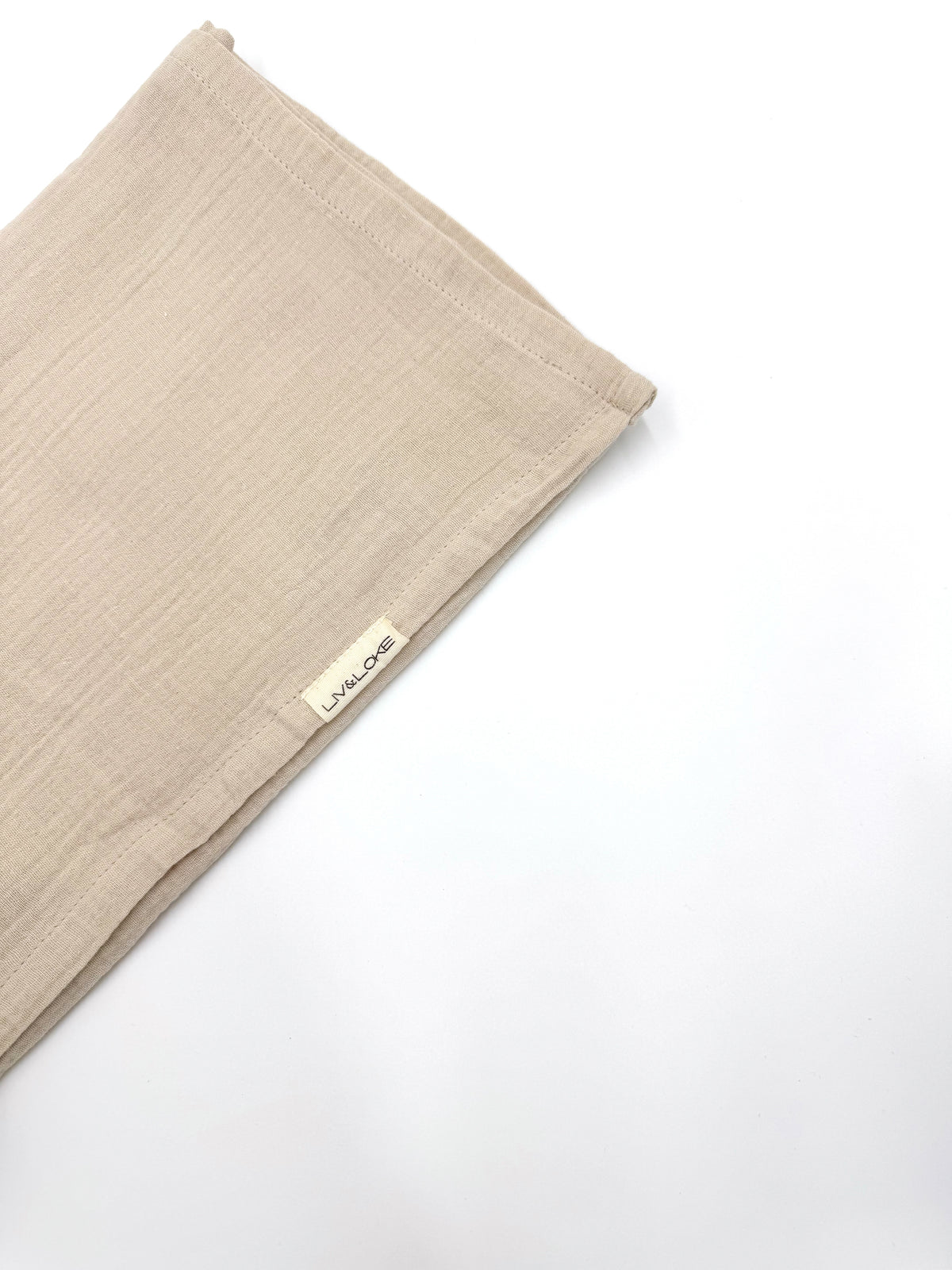 Organic Cotton Swaddle Blanket - Oat