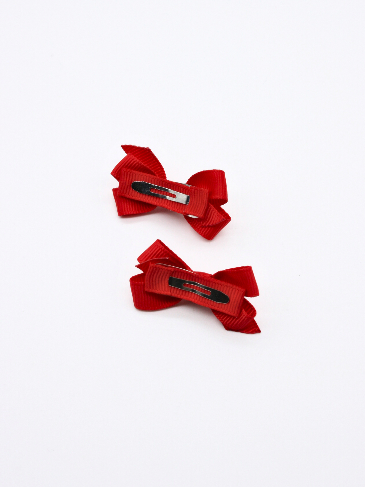 2-pack Lovelia Mini Bow Clip - Red