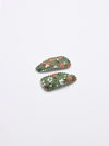 2-pack Ilse Mini Clip - Olive