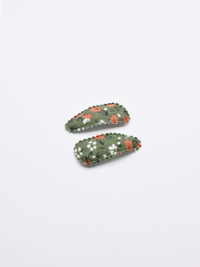 2-pack Ilse Mini Clip - Olive