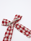 Lilly Bow - Red Gingham