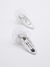 2-pack Iris Clip White - Sweet Rose