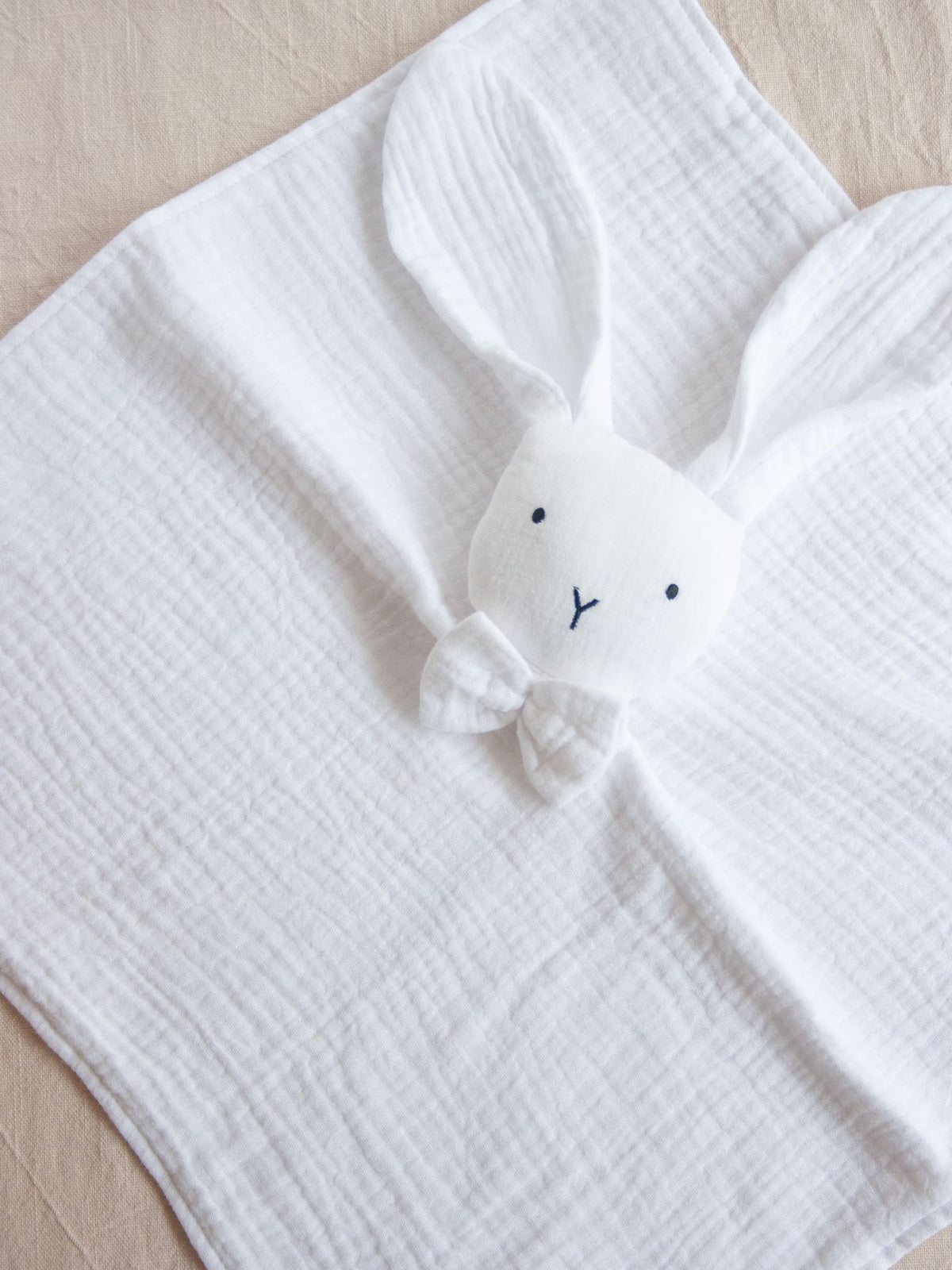 Organic Cotton Snuggle Bunny - White