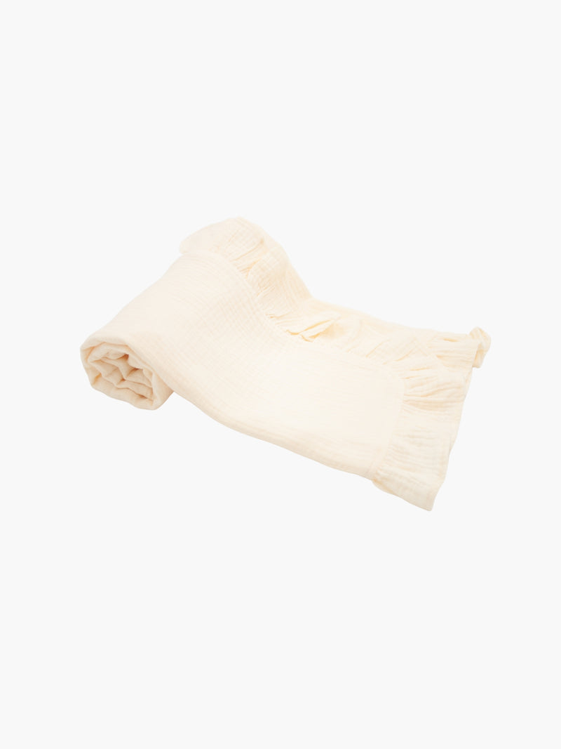 Organic Cotton Baby Blanket - Ecru
