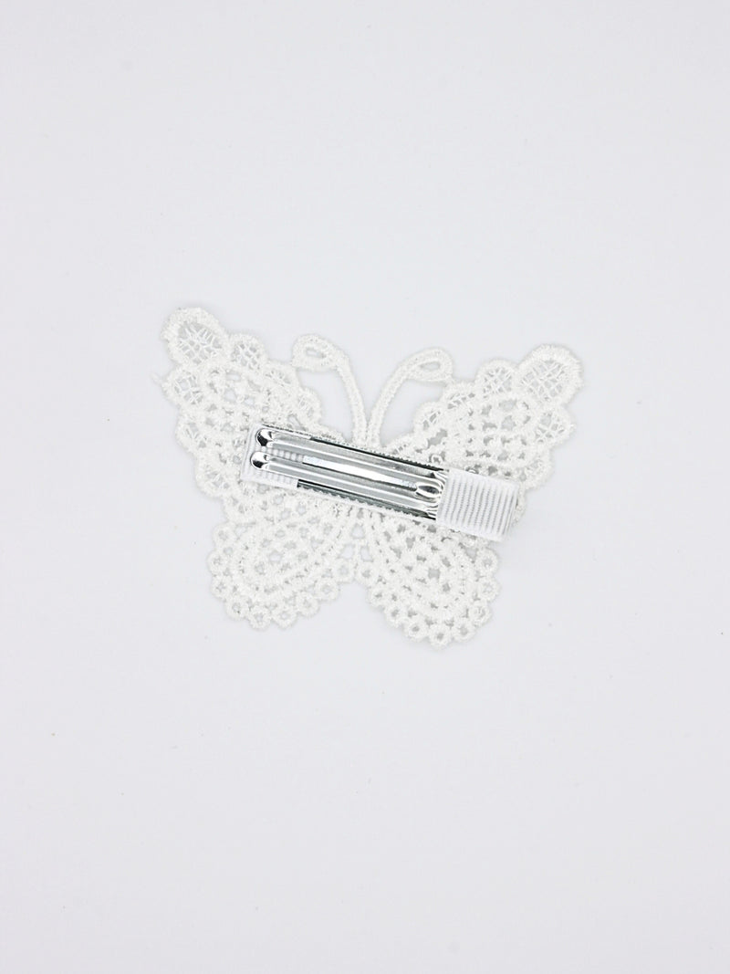 Vera Clip - Butterfly White