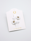 2-pack Elsa Clip White - Golden Flower