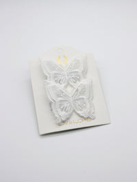 2-pack Freja Clip - Butterfly White