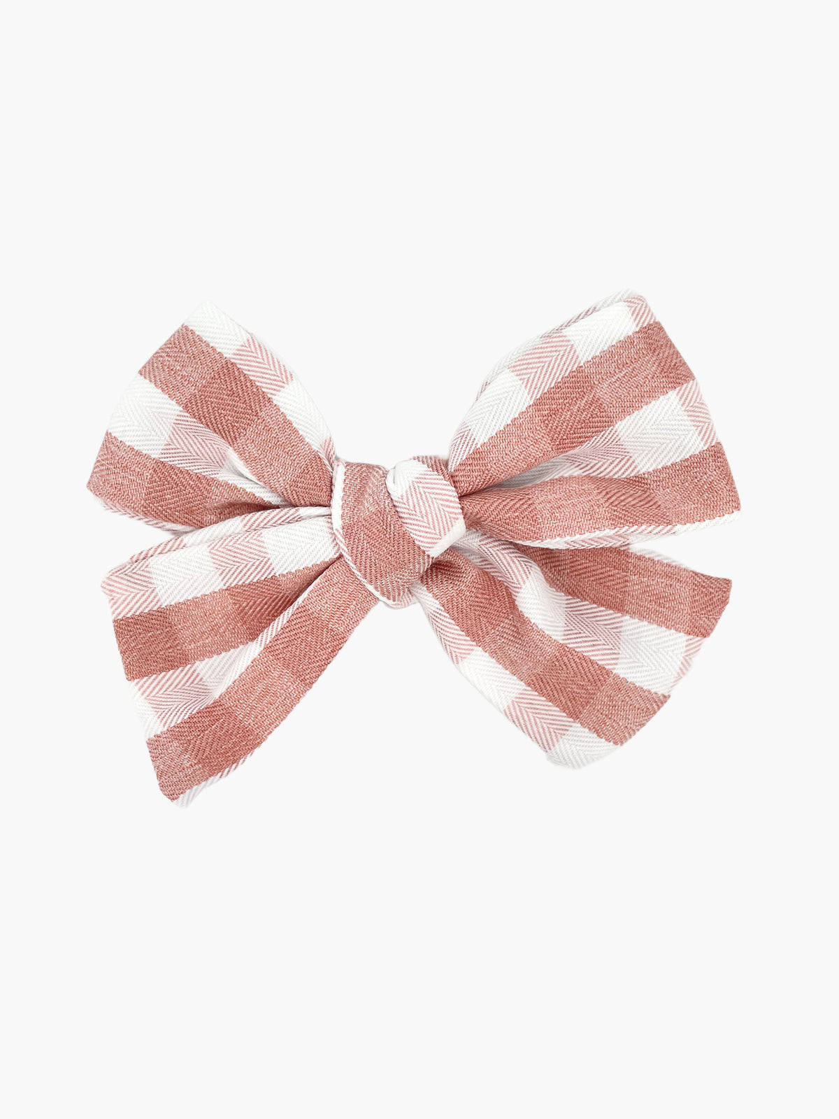 Ester Bow - Pink Gingham